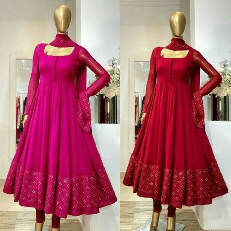 Anarkali Dress Designs Ideas, Anarkali Style Kurti, Flare Churidar Designs, Anarkali Churidar Party Wear, Flared Anarkali Dresses, Anarkalis For Women, Anarkali New Designs, Anarkali Patterns Design, Latest Anarkali Designs Party Wear Dresses