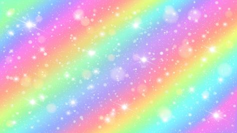 Glitters rainbow sky. shiny rainbows pas... | Premium Vector #Freepik #vector #star Unicorn Backgrounds, Unicorn Background, Pastel Color Background, Tie Dye Background, Sparkles Background, Neon Rose, Magic Fairy, Rainbow Painting, Rainbow Sky