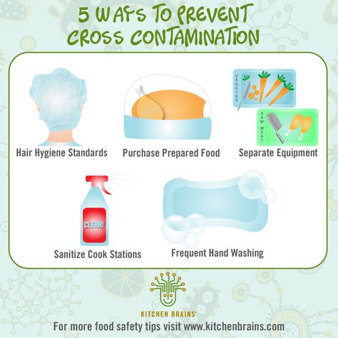 5 Ways To Prevent Cross Contamination Food Safety Tips, Health Signs, Prepared Food, Commercial Kitchen, Food Safety, Safety Tips, 5 Ways, The Kitchen, Health