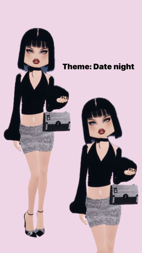 #DressToImpress #Outfits #Ideas #Roblox #Game Date Night Outfit Dress, Night Outfits Winter, Dress To Impress Outfits, Met Gala Outfits, Roblox Game, Date Night In, Theme Dress, 2000s Fashion Outfits, Outfit Dress