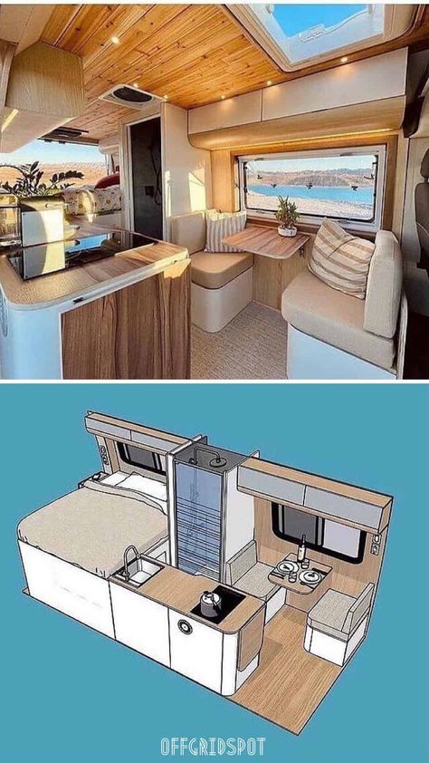 12 Best Van Conversion Companies to Build Your Dream Camper | OffGridSpot.com Veneer Trolls, Best Van, Tiny House Camper, Elephant Game, Bus Living, Garage Bedroom, Kombi Home, Van Conversion Interior, Dog Room