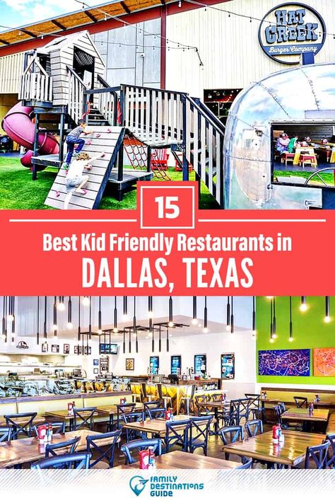 15 Best Kid Friendly Restaurants In Dallas, TX — Family Friendly Eats! Moving To Dallas Texas Families, Best Places To Eat In Dallas Texas, Family Friendly Restaurant, Dallas Texas Restaurants, Dallas With Kids, Fort Worth Restaurants, Dallas Activities, Fun Places For Kids, Dallas Travel