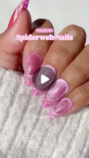 Cat Eye Nails Art, Eye Nails Art, Halloween Nails Pink, Coquette Halloween, Eye Nail Art, Velvet Nails, Dnd Gel Polish, Cute Coquette, Liner Brush