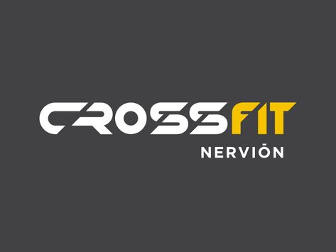 Crossfit by Dalia Isabel Sport Logo Branding, Fitness Typography, Gym Logos, Gym Logo Design, Logo Crossfit, Gym Branding, Crossfit Logo, Bodybuilding Logo, Pb Logo