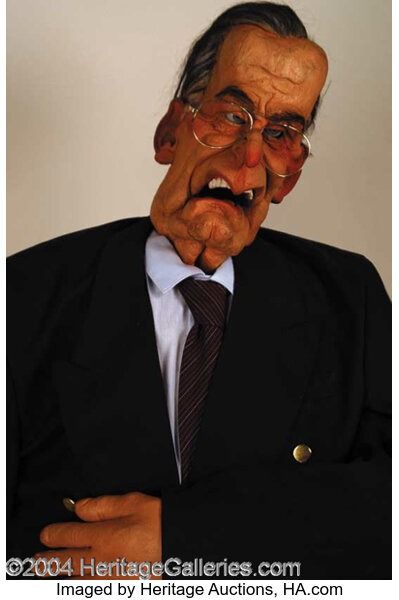 George Bush Spitting Image Puppet Spitting Image, George Bush, Television Show, Puppets