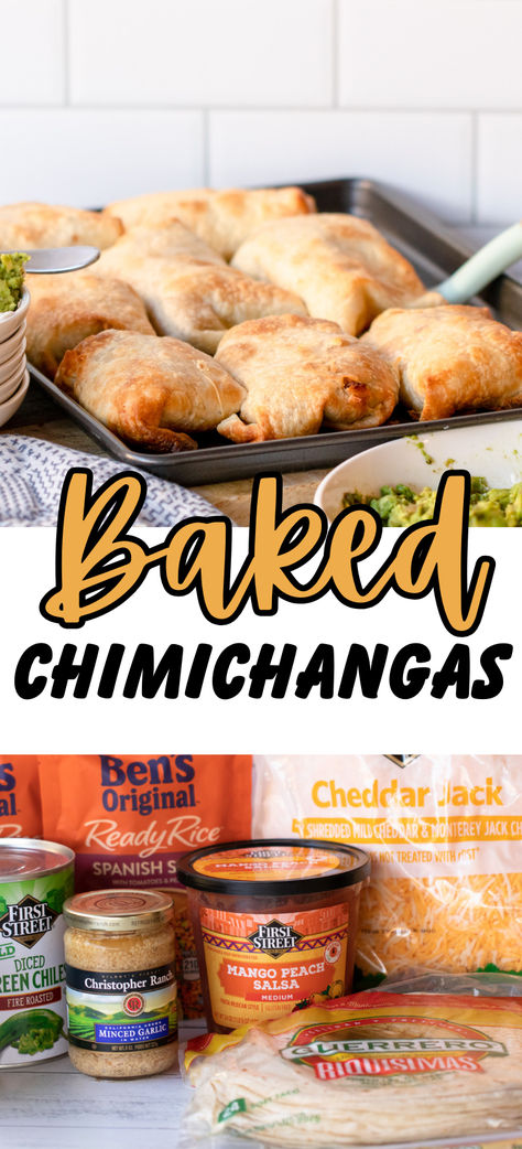 Craving a crispy and flavorful meal without the guilt? 🌯✨ Try these baked chimichangas that are as easy to make as they are delicious! 😋🙌 Say goodbye to deep-frying and hello to a healthier version packed with ground beef, refried beans, salsa, and cheese. 👩‍🍳✨ It's the ultimate weeknight dinner that will have your family asking for seconds! 👪💕 Baked Chimichangas Beef, Ground Beef Chimichangas, Oven Baked Chimichangas, Baked Chimichangas, Chimichanga Beef, Beef Chimichangas, Chimichanga Recipe, Delicious Family Dinners, Savory Bites