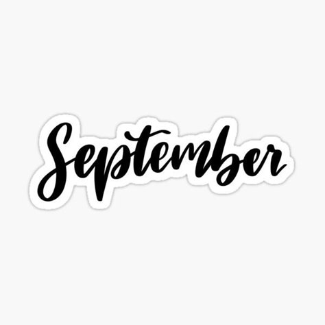 September Stickers, September Mood Board, September Mood, Bullet Journal 2024, Stickers To Print, Art Profile, September Baby, Good Note, Vision Board Pics