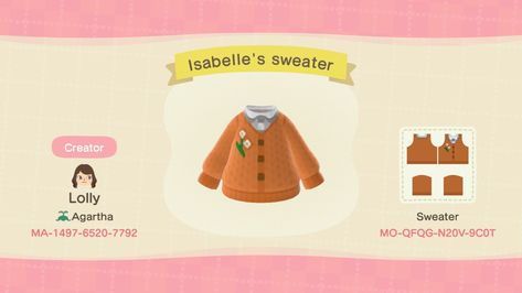 Isabelle Animal Crossing, Morning Announcements, New Sweater, Cute Outfit, Twitter Search, Animal Crossing, The Morning, Cute Outfits, Custom Design