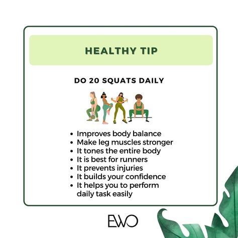 #DIDYOUKNOW There are many benefits of doing squats everyday. It only takes 10 mins a day to do 20 squats, but it may change your daily mantra and energy. #squats #dailymantra #energy #squatsbooty #bootyworkout #booty #bootybuilding #squatssquatssquats #gluteworkout #butt #muscle #squatsbenefits #fitfam #abs #sweat#fitness #fit #stayhome #fitnessaddict #strongwomen #girlswithmuscle #fitnessmotivation #workout #totalbodyworkout #totalbody #workouts #homeworkout #quarantine Lunges Benefits, Squat Everyday, Benefits Of Squats, Empty Nesters, Daily Mantra, Body Balance, Leg Muscles, Total Body Workout, Flexibility Workout