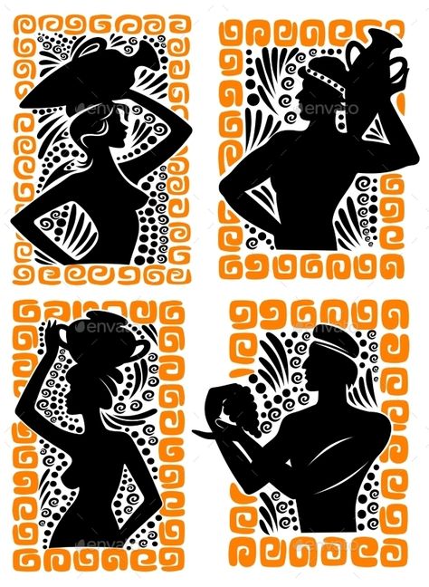 Classical Greek or Roman figures Ancient Greece Art, Greek Mythology Gods, Pop Illustration, Greece Art, Bullet Planner, Greek Vases, Magazine Crafts, Greek Mythology Art, Ancient Mythology