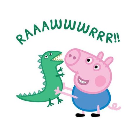 Peppa Pig Backdrop, Peppa Pig Dinosaur, Peppa Pig Imagenes, Peppa Pig Stickers, Heo Peppa, George Peppa, Peppa Pig Wallpaper, Pig Tattoo, Peppa Pig George