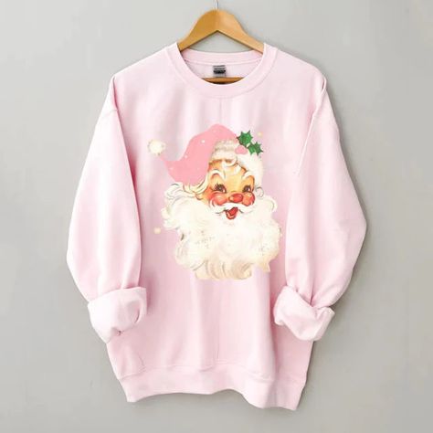 Santa Sweatshirt, Dropped Shoulder Sweatshirt, Crew Neck Shirt, Print Sweatshirt, Print Pullover, Christmas Santa, Casual Sweatshirt, Christmas Sweatshirts, Printed Sweatshirts