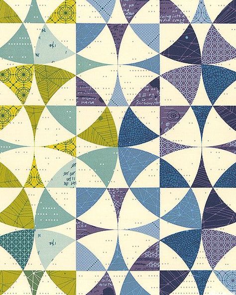 Circles and squares overlap to create unique patterns within striking curved shapes. From the 'Sleuth' collection by Giucy Giuce for Andover Fabrics. Venn Diagrams, Venn Diagram, Andover Fabrics, Best Images, Fabric Online, Quilt Fabric, Unique Patterns, Circles, Online Store