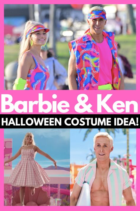 🎃👫 Get ready to sizzle this Halloween with our Barbie and Ken Costume outfits! Amazon Must Have 🔥💑 Unleash your inner dolls and make this Halloween unforgettable! #HotCoupleGoals #BarbieAndKenCostumes *Contains affiliate link Barbie And Ken Outfit Ideas, Barbie And Ken Halloween Costumes, Ken And Barbie Costume, Barbie And Ken Costume Couple, Barbie Ken Outfit, Couple Barbie, Ken Costume, Barbie And Ken Costume, Wednesday Addams Costume