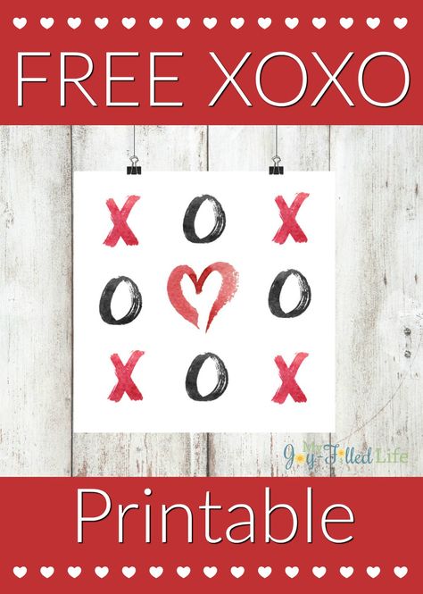 FREE XOXO Print #freeprintable #valentinesday Valentine Songs, Free Educational Printables, Budget Gift, Relief Society Activities, Valentine's Day Printables, Heart Day, Valentines Printables Free, Free Valentine, Valentines Day Activities