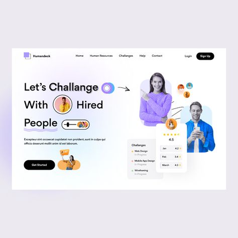 Hiring Platform Landing Page on Behance Hr Website Design, Hr Recruitment, Ux Portfolio, Interview Preparation, Recruitment Agencies, Change Management, People Online, Mobile App Design, Jobs Hiring