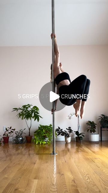 Pole Tutorials, Crunches Workout, Pole Dance, The Rabbit, Pole Dancing, Cross Training, Full Body, Pilates, Dancing