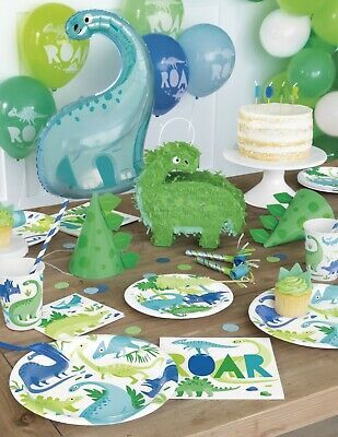 Dinosaur Party Plates, Dinosaur Party Hats, Dinosaur Party Decorations, Dinosaur Party Supplies, Dinosaur Balloons, Wild West Party, Dinosaur Cake Toppers, Fest Temaer, Green Dinosaur