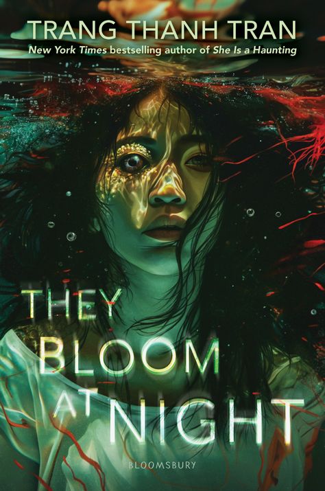 They Bloom at Night by Trang Thanh Tran | Goodreads Algae Bloom, Horror Book Covers, Red Algae, Interesting Books, Gay Books, Horror Novel, Fantasy Books To Read, Reading Rainbow, Unread Books