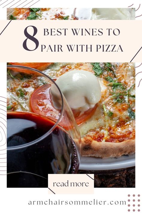 Wine and Pizza Pairing Pizza Pairings, Cooking Therapy, Pizza And Wine, Wine And Pizza, Prosciutto Pizza, Mushroom Pizza, White Pizza, Next Friday, Delicious Food Recipes