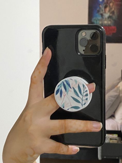 Cool Popsockets, Black Phone Case, Phone Cases, Electronic Products