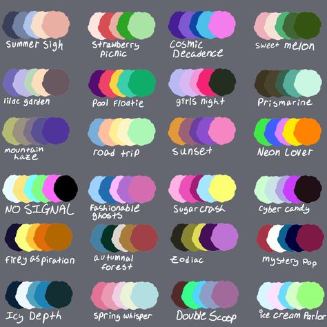 Marker Color Palette, Good Color Combos, Bracelet Combos, Color Palette Art, Neon Color Palette, Color Palette Branding, Bracelets Colors, Skin Palette, Make Clay Beads