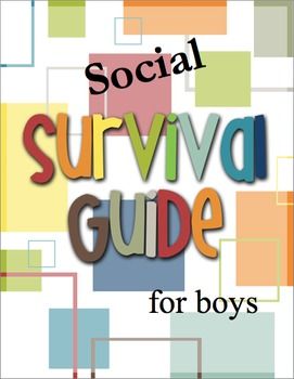 30 Social Skills Activities for Boys - Activities Include: Includes: All About Me Page, Daily Picture Schedule, Characteristics of a Good Friend, Drawing Feeling, Taking a Break Tips and many more. (34 pages- printable PDF for $8.00) Social Skills Groups, Behavior Interventions, Social Skills Activities, Elementary School Counseling, Social Communication, Activities For Boys, Social Thinking, School Social Work, Counseling Activities