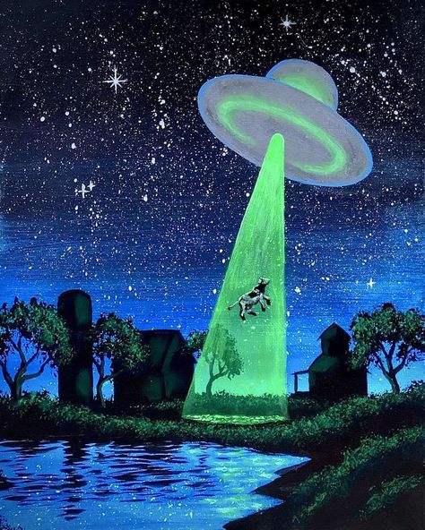 Whether you believe in E.T's or not, this painting is super fun and unique to paint! Not to mention it also glows in the black lights! Black Light Party, Pinots Palette, Black Lights, Blacklight Party, Marble Art, Paint And Sip, Painting Class, Family Day, Paint Party