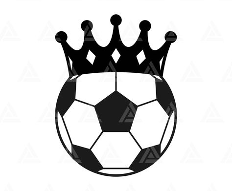 Soccer Ball Stencil, Soccer Svg Files Free, Free Soccer Ball Svg Files For Cricut, Soccer Ball Svg, Soccer Images Clip Art, Games For Moms, Silhouette Png, Cheer Mom, Eps Vector