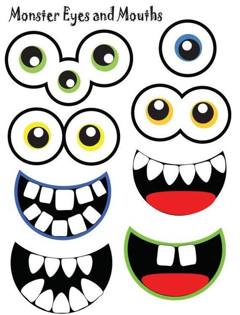 Monster 1st Birthdays, Bricolage Halloween, Monster Crafts, Halloween Kunst, Monster Eyes, Monster Birthday Parties, Monster Theme, Stones Art, Birthday Crafts