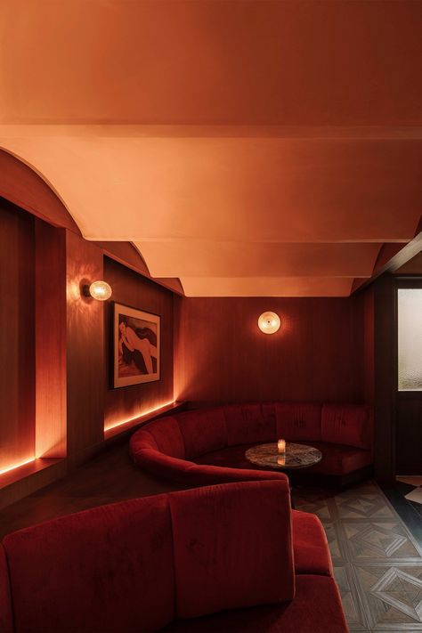 An Ode to the Negroni — Design Anthology Aperitivo Bar, Marble Bar Top, South Jakarta, Design Anthology, Concrete Effect Paint, Jazz Bar, Local Furniture, Lounge Design, Bar Design Restaurant