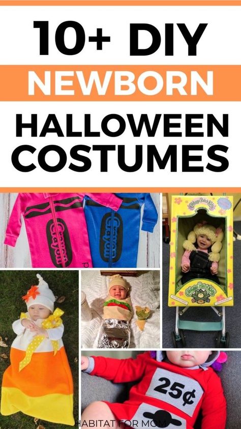 DIY Newborn Halloween Costumes Sushi Halloween Costume, Funny Baby Halloween Costumes, Baby Halloween Costume Ideas, Marshmallow Man Costume, Diy Baby Halloween Costumes, Diy Girls Costumes, Diy Baby Costumes, Baby Halloween Costume