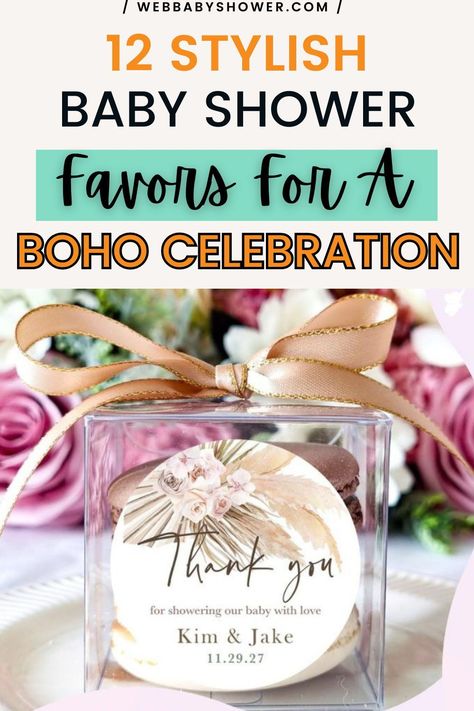 Celebrate your little boho bundle of joy with style! Check out these 12 Stylish Boho Baby Shower Favor Ideas that are sure to make your special day even more magical. Your guests will adore these unique, eco-friendly favors. Boho Baby Shower Thank You Gifts, Boho Baby Shower Favors, Boho Candle Holders, Baby Shower Favor Ideas, Baby Shower Favors For Guests, Baby Bottle Favors, Candle Shower Favors, Baby Shower Favours For Guests, Shower Flowers