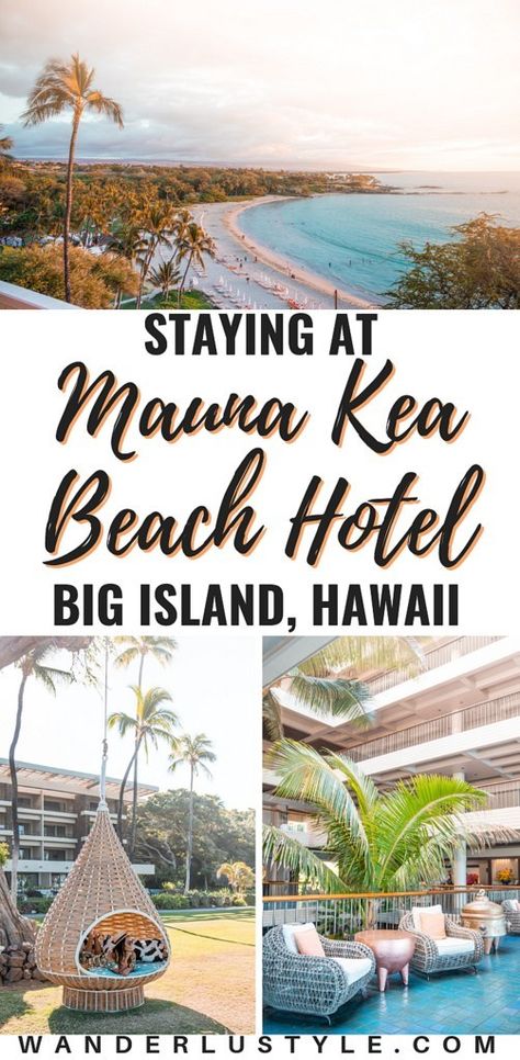 Big Island Hawaii Hotels, Blessed Pictures, Mauna Kea Beach Hotel, Hawaii Destinations, Hawaii Travel Guide, Mauna Kea, Spring Break Trips, Hawaiian Vacation, Kailua Kona