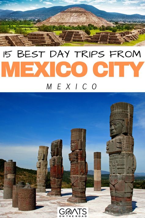 Mexico City Itinerary 10 Days, Mexico City Itinerary 7 Days, 3 Days In Mexico City, Day Trips From Mexico City, Mexico City Adventures, Mexico City Travel, Best Beaches To Visit, Mexico Travel Destinations, Mexico Destinations