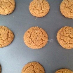 Fresh Ginger Cookies - Allrecipes.com Fresh Ginger Cookies, Biscuits Sweet, Good Cookies, Molasses Cookie, Ginger Cookie Recipes, Cinnamon Biscuits, Shortbread Recipes, Molasses Cookies, Ginger Snap Cookies