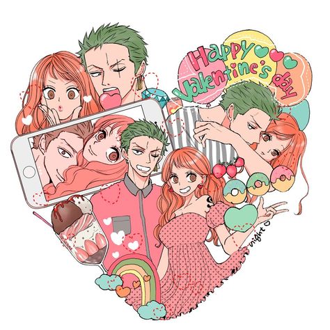 Zoro X Nami, Zoro Nami, One Piece Crew, Good Anime To Watch, One Piece Nami, One Piece Ship, Nami One Piece, One Piece Comic, Cute Messages