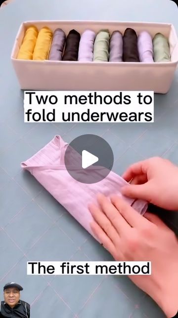 Josesito Hernández on Instagram How To Fold Panties, Pants Organization Ideas, Fold Pants, How To Fold Pants, Pants Organization, Shirt Folding, Diy Techniques, Marie Kondo, March 4