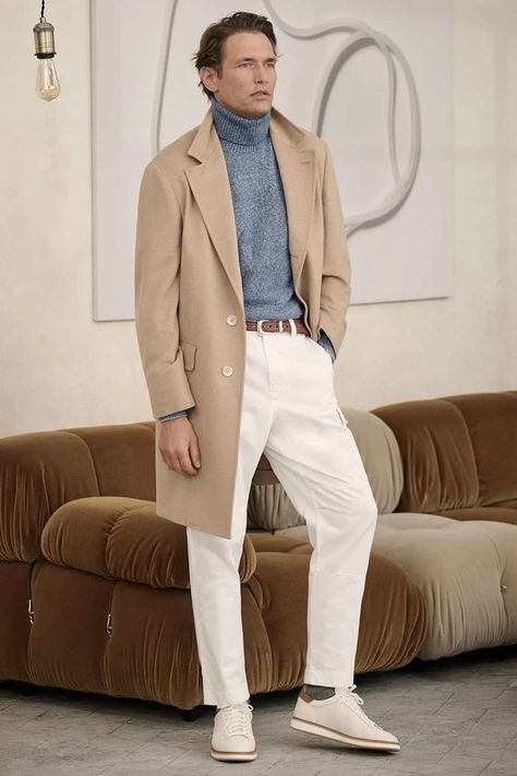 Fall Menswear, Outfits Quotes, Brunello Cucinelli Men, Money Aesthetic, Old Money Style, Half Zip Sweaters, Quiet Luxury, Old Money Aesthetic, Double Breasted Jacket