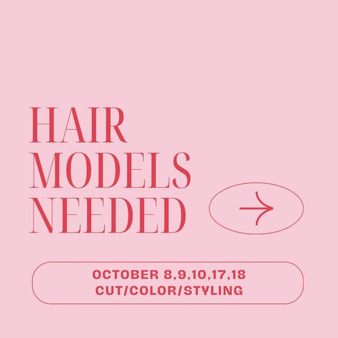 HAIR MODELS NEEDED 💇‍♀️💕 Looking for models to receive highlights, all over color, haircut, blowout, or natural curly styling on October 8-10, 17-18. All services will be done at a discounted model price at @limonsalon_wc DM me for inquiries and any questions 💓 #walnutcreek #walnutcreekhairstylist #walnutcreekhair #bayareahairmodel #walnutcreekmodel #walnutcreekhairsalon #bayareahaircuts #bayareahighlights Haircut Blowout, Curly Styling, All Over Color, Models Needed, October 8, Model Hair, Cut And Color, Dm Me, Hair Salon