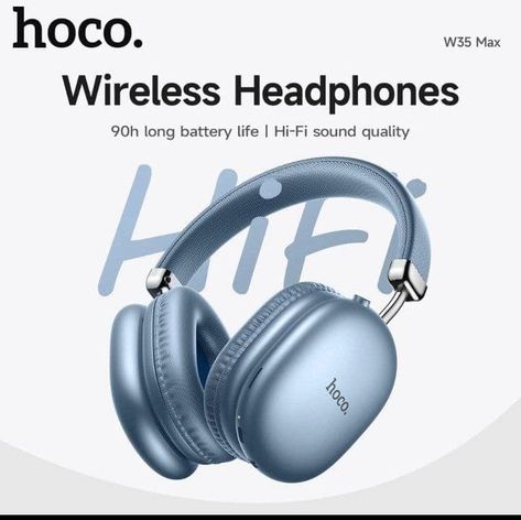 | HOCO W35 Max Wireless HiFi Music Headphone 42mm Coil Speaker Candy Color Bluetooth 5.3 Sport Earphone Support AUX/TF Card Mode Price 19€ Only 3 left Link 🔗 https://t.me/Digital_PRODUCTS11/20400 #headphones #hoco #earphone #music #speaker Music Speaker, Sport Earphones, Music Headphones, Sound Quality, Wireless Headphones, Speaker, Headphones, Candy, Music