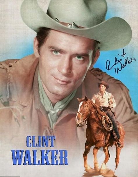 Cheyenne Tv Show, Famous Cowboys, Clint Walker Actor, Cheyenne Bodie, Old Western Actors, Good Old Movies, Old Western Movies, Western Men, Stars D'hollywood