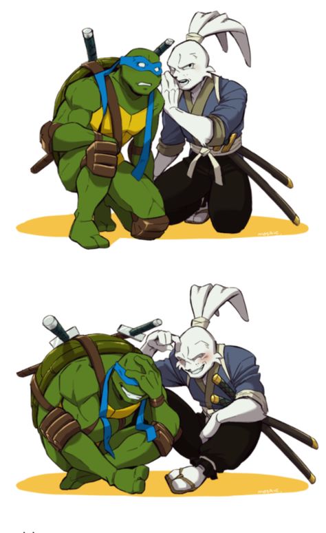 Tmnt 2003 Leonardo Fanart, Usagi X Leonardo, Leosagi 2003, Leosagi Fanart, Rottmnt Leosagi, Tmnt 2003 Fanart, Leosagi Rottmnt, Human Tmnt, Tmnt Birthday Party Ideas