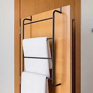 Modern Bathroom Towel Rack, Modern Towel Rack, Bath Towel Storage, Storing Towels, Modern Towels, Bathroom Towel Rack, Towel Racks & Holders, Bathroom Towel Rails, Black Towels