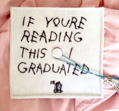 This updated Drake album cover: Drake Album Cover, Drake Album, Grad Diy, Abi Motto, College Grad Cap Ideas, High School Graduation Cap, One Last Chance, Graduation Cap And Gown, Grad Cap Designs