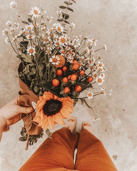 Sun Day, Fleur Orange, A Bouquet Of Flowers, Decoration Photo, No Rain, Pretty Plants, Bouquet Of Flowers, Plant Mom, Flower Child