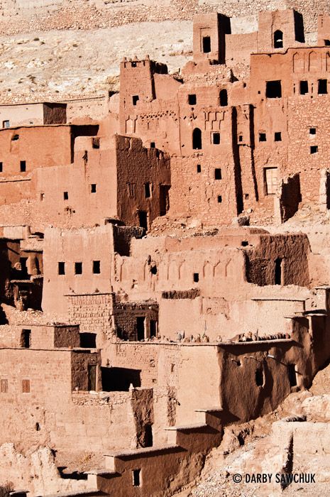 kasbahs at Ait Benhaddou, Morocco | Darby Sawchuk Whyt Manga, Vernacular Architecture, Kunst Inspiration, Morocco Travel, Places Of Interest, North Africa, Marrakech, Wonders Of The World, Great Places