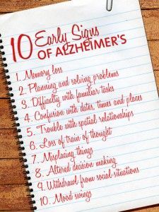 It may be hard to know the difference between age-related changes and the first signs of Alzheimer’s disease. Ask yourself: Is this something new? The 10 Signs of Alzheimer's Signs Of Alzheimer's, Alzheimers Caregivers, Executive Functions, Alzheimers Activities, Alzheimer Care, Brain Diseases, Low Estrogen Symptoms, Alzheimers Awareness, Too Much Estrogen