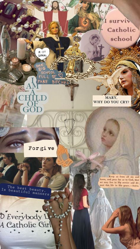 #catholic #catholicaesthetic #catholicism #catholiccore #amen #cstholicgirl #christiangirl #god #mary #rosary #bibleverse #biblegirl #catholicschool #christianschool Christian School, Catholic School, Rosary, Bible Verses, Bible