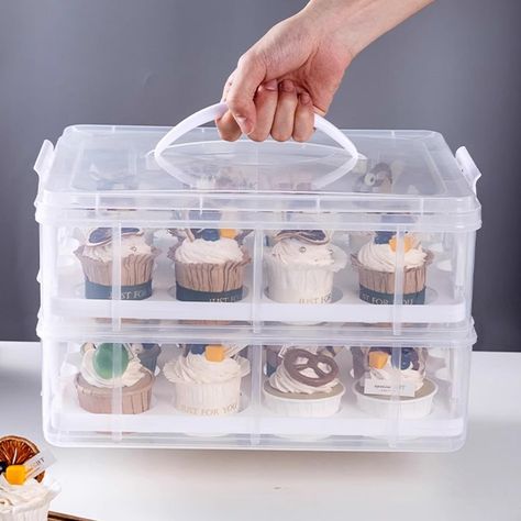 PRICES MAY VARY. 1.Food Storage Container for Picnic,Party: Not only can this handy device cake carrier hold 12in cakes and 12-48 cupcakes or muffins,but you can also use the compartment tray for an assortment of appetizers and snacks such nuts,fruit,veggies,salads,cookies or crackers for any occasion!We offer 50 Cupcake liners as a gift (NOTE:Randomly shipped styles) 2.Large Capatcity:Baking a large cake? No worries, it will fit! Measuring a full 12 inches in diameter at the base (11 inches of Cupcake Carrier, Large Cake, Food Carrier, Cake Carrier, Travel Container, Stackable Storage, Cupcake Liners, Picnic Party, Store Organization